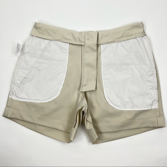 NWOT | NikeGolf Cream Dri-Fit High-Rise Women’s Shorts - Picture 5 of 14